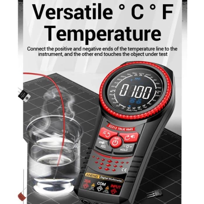 ANENG Portable High-precision Rotating Disk Intelligent Fully Automatic Multimeter, SZ312 – Bild 7