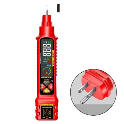 ANENG Multi-Function Power Socket Digital Phase Meter