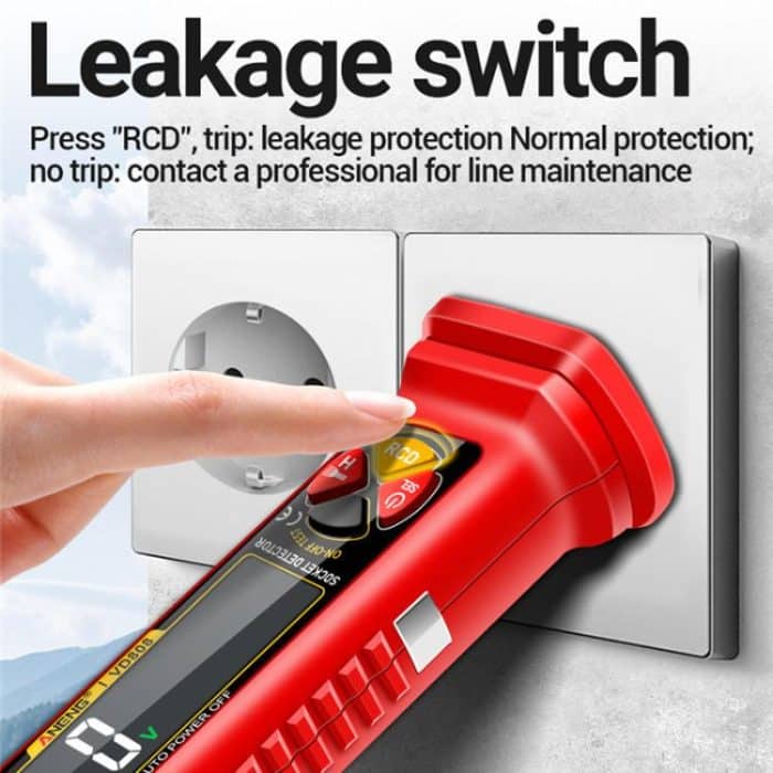 ANENG Multi-Function Power Socket Digital Phase Meter – Bild 5