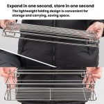 CLS Outdoor IGT Aluminum Plate Table Expansion Rack Folding Table Accessories – Bild 6
