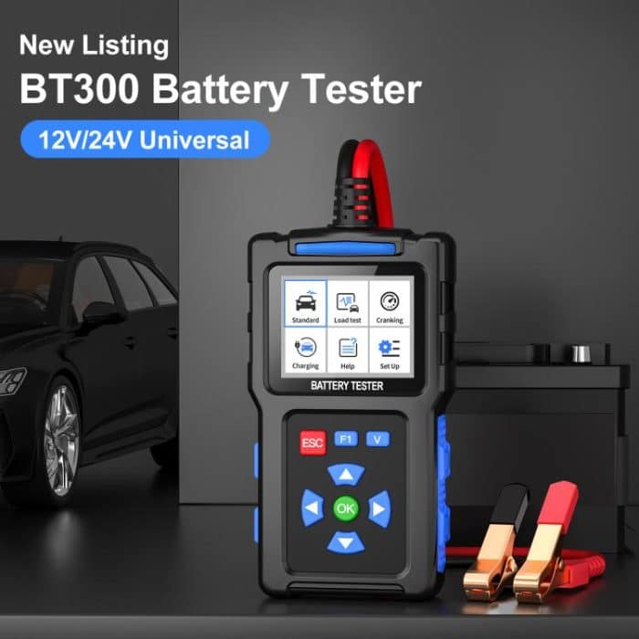 12/24V Multi-Function Car Battery Fault Diagnosis Tester, BT300 – Bild 2
