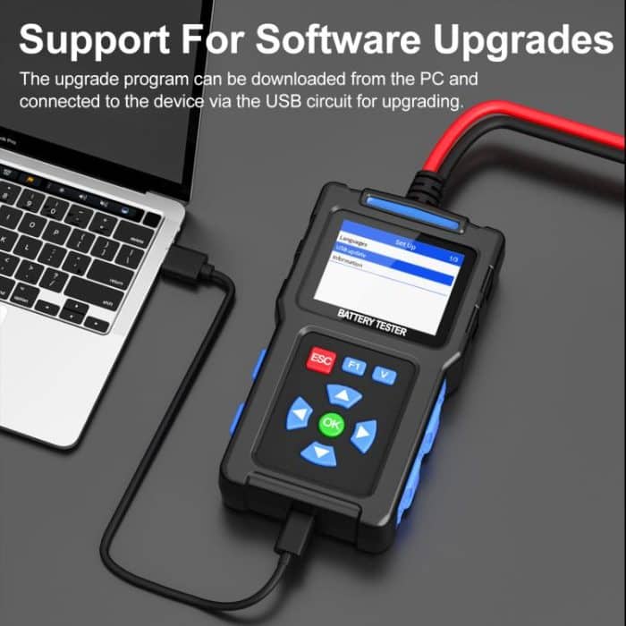 12/24V Multi-Function Car Battery Fault Diagnosis Tester, BT300 – Bild 6