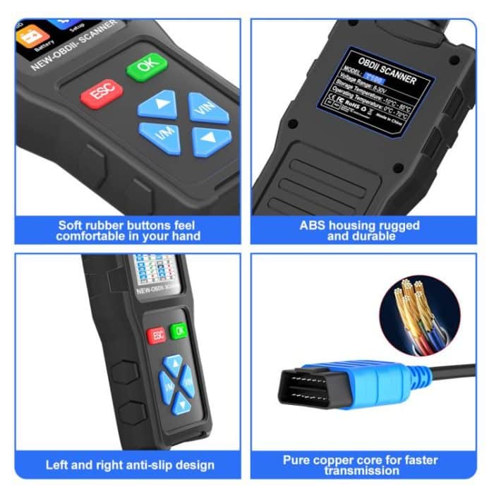 Car Fault Diagnostic Instrument OBD2 Car Engine Tester – Bild 10