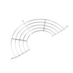 Stainless Steel Semi-circular Pot Edge Oil Drain Rack, 26cm Thickness 2.5mm, 32cm Thickness 2.5mm, 26cm Thickness 3.0mm, 32cm Thickness 3.0mm