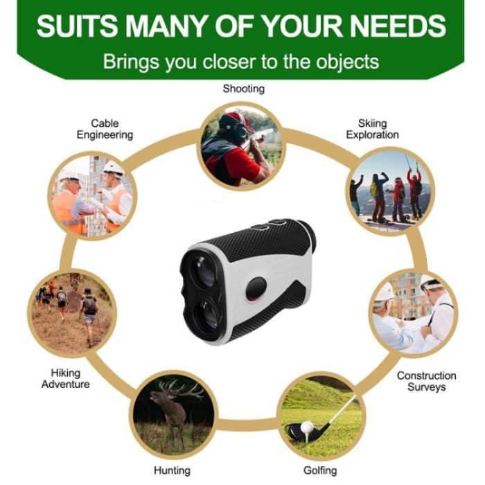 Golf-Entfernungsmesser-Teleskop 1000 m für den Außenbereich, hochpräzises elektronisches Lineal – Bild 11