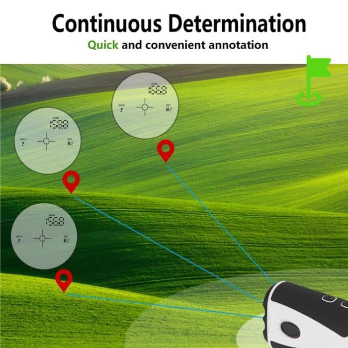 Golf-Entfernungsmesser-Teleskop 1000 m für den Außenbereich, hochpräzises elektronisches Lineal – Bild 7