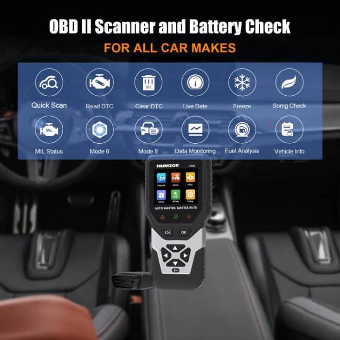 HUMZOR 24V Handheld Heavy Truck Self-selected Fault Detector, H100 – Bild 3