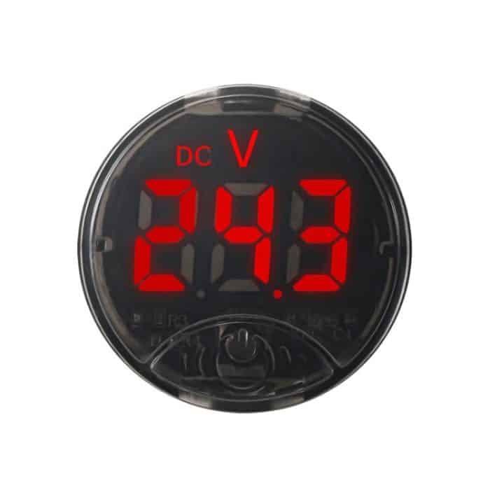 TBD0606140301.jpg LED Digital Display Circular Voltage Meter, Red DC 7-120V, Green DC 7-120V, Blue DC 7-120V, White DC 7-120V, Red AC 65-265V, Green AC 65-265V, Blue AC 65-265V, White AC 65-265V – Bild 1