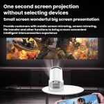 HY200 Home 1080P Projector Mini HD Smart WiFi Projector, US Plug, EU Plug, UK Plug, AU Plug – Bild 12