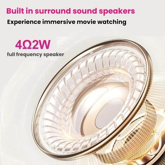 HY200 Home 1080P Projector Mini HD Smart WiFi Projector, US Plug, EU Plug, UK Plug, AU Plug – Bild 4