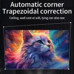 K300 Home 1080P Wireless Projector Mini 4K HD Smart Projector, US Plug, EU Plug, UK Plug, AU Plug – Bild 9