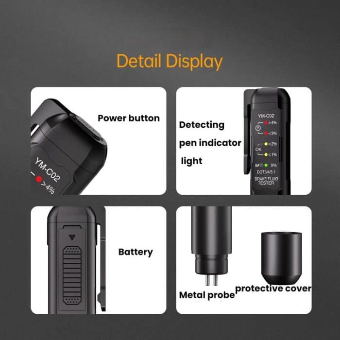 Automobile Brake Oil Detection Pen Brake Fluid Moisture Tester – Bild 6