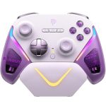 EasySMX D10 Wireless Gaming Controller with Dual-Mode Triggers & TMR Hall Effect Joysticks Charging Dock for PC/Switch/Phone/Steam
