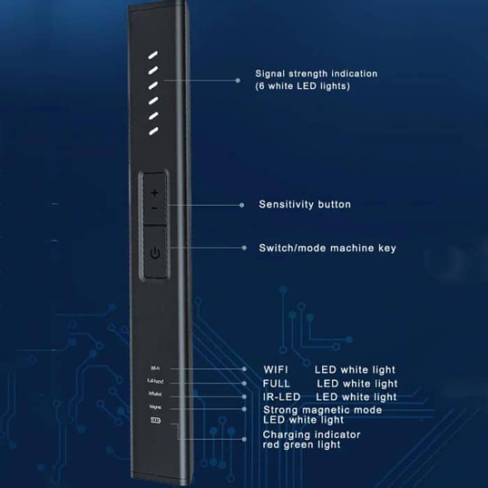 Hotel Camera Anti-Peeping Infrared Detector GPS Positioning Signal Detection Locator, WT18 – Bild 9