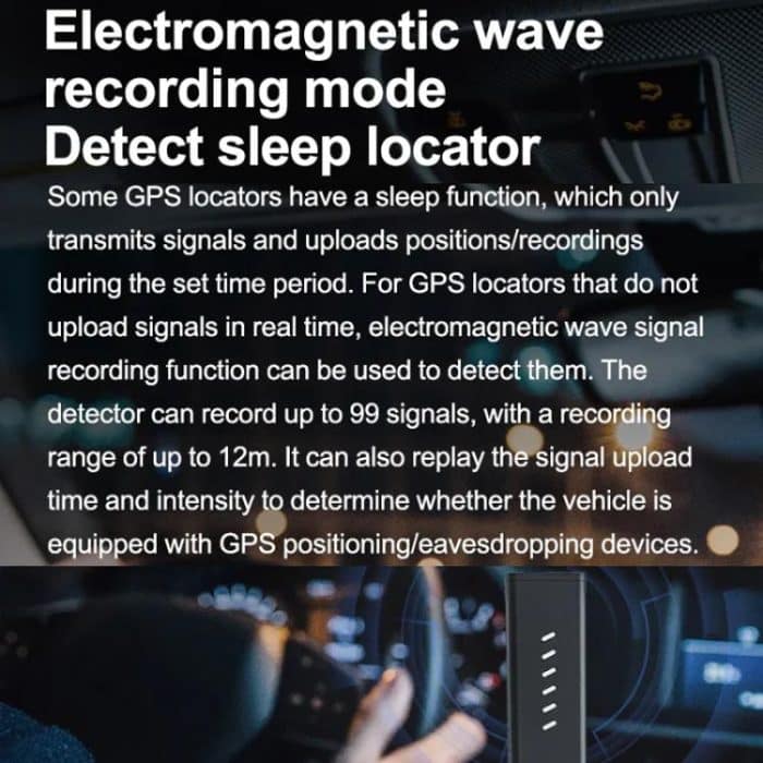 Hotel Camera Anti-Peeping Infrared Detector GPS Positioning Signal Detection Locator, WT18 – Bild 10