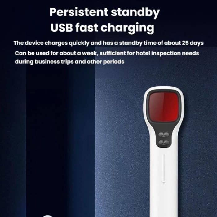 WT12 Anti-Surveillance Camera Smart LED Infrared Detector Hotel Anti-Peeping GPS Scanner – Bild 8