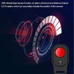 Hotel Anti-Sneak Camera Surveillance Camera Detector Infrared Detection+Laser Detection+Vibration Alarm – Bild 4