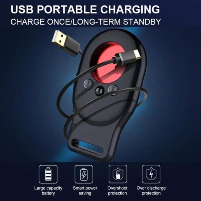 Hotel Anti-Sneak Camera Surveillance Camera Detector Infrared Detection+Laser Detection+Vibration Alarm – Bild 5