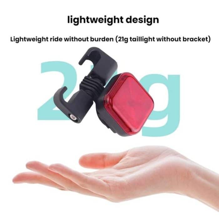 Bicycle Charging Taillights Smart Brake Sensing Taillights Night Riding Waterproof Warning Lights, Seat Cushion, Seat Post – Bild 5