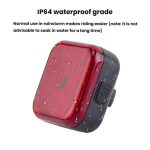 Bicycle Charging Taillights Smart Brake Sensing Taillights Night Riding Waterproof Warning Lights, Seat Cushion, Seat Post – Bild 6