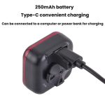 Bicycle Charging Taillights Smart Brake Sensing Taillights Night Riding Waterproof Warning Lights, Seat Cushion, Seat Post – Bild 7