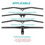 General Bicycle Handbar Meter Stand Mountain Bike Adjustable Odometer Extension Rack – Bild 6