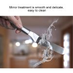 2 Stück Edelstahl-Cremespatel, Edelstahl-Glockenmesser, Kuchenspatel, Backschaber, Backwerkzeuge – Bild 6