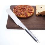 2 Stück Edelstahl-Cremespatel, Edelstahl-Glockenmesser, Kuchenspatel, Backschaber, Backwerkzeuge – Bild 7