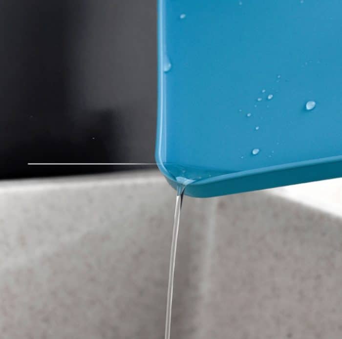 Geschirr-Aufbewahrungsbox, Abflussregal, Kunststoffschrank mit Deckel, Single Layer, Double Layer – Bild 5