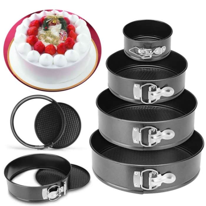 2 PCS Runde Boden Schloss Kuchen Form Backen Kuchen Form Ofen Haushalt Backen Werkzeuge – Bild 5