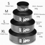 2 PCS Runde Boden Schloss Kuchen Form Backen Kuchen Form Ofen Haushalt Backen Werkzeuge – Bild 8