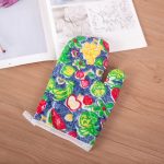 10 Stück Mikrowellen-Verbrühungsschutzhandschuhe, Haushaltsbackofen, hochtemperaturbeständige, isolierte Handschuhe, High Temperature Resistant Gloves – Bild 7