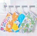 10 Stück Mikrowellen-Verbrühungsschutzhandschuhe, Haushaltsbackofen, hochtemperaturbeständige, isolierte Handschuhe, High Temperature Resistant Gloves – Bild 8