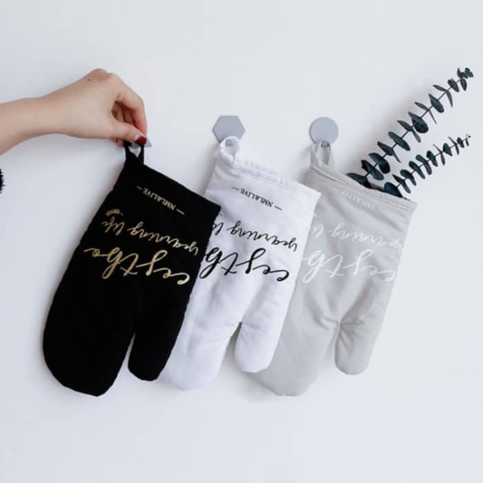 2 Stück Haushalts-Anti-Verbrühungs-Backhandschuhe für die Mikrowelle – Bild 3