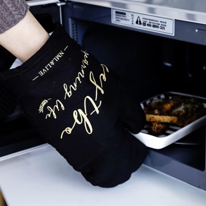 2 Stück Haushalts-Anti-Verbrühungs-Backhandschuhe für die Mikrowelle – Bild 5