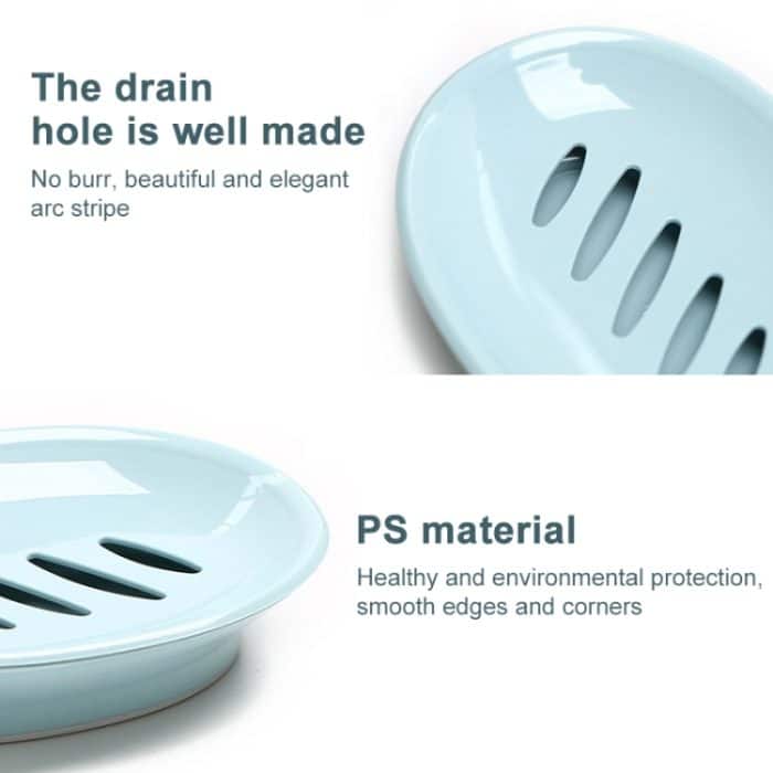 Double Lattice Home Badezimmer Seifenschale Box Fall Halter Container – Bild 3