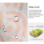 Geometrischer Duschvorhang, wasserdichter Bad-Badezimmer-Vorhang, With 80 x Height 180cm, With 120 x Height 180cm, With 150 x Height 180cm, With 180 x Height180cm, With 180 x Height200cm, With 200 x Height 200cm, With 240 x Height200cm... – Bild 4