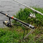 Doppelte Feder Metall Vollautomatische Stangenhubhalterung Edelstahl Angelrutenstangenheber – Bild 7