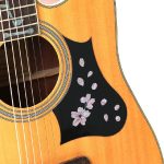 2 Stück Gitarren-Panel-Aufkleber, DIY Kirschblüten-Aufkleber, Ukulelen-Paste, 2 PCS Guitar Panel Stickers – Bild 4