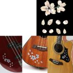 2 Stück Gitarren-Panel-Aufkleber, DIY Kirschblüten-Aufkleber, Ukulelen-Paste, 2 PCS Guitar Panel Stickers – Bild 6