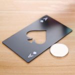 2 Stück Edelstahl-Flaschenöffner für Bier, Poker, Spielkarte, Pik, Soda-Flaschenöffner – Bild 4