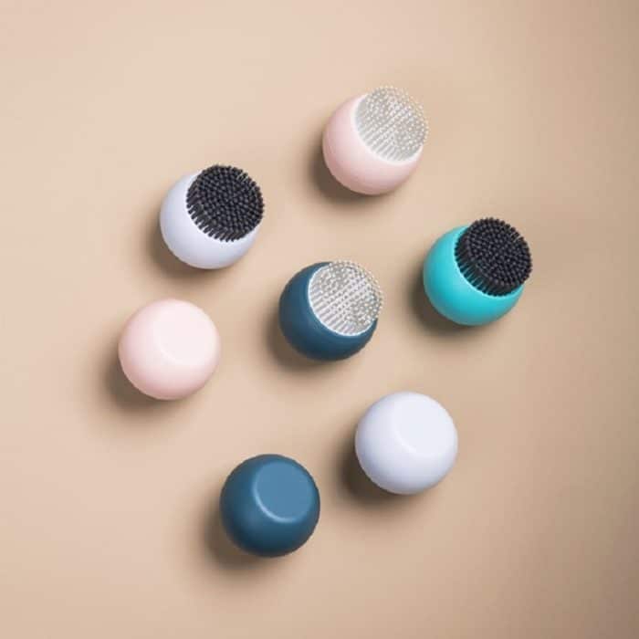 Kugelförmige Standtopfbürste, Küchen-Silikon-Reinigungsbürste, Haushalts-Dekontaminationsbürste – Bild 6