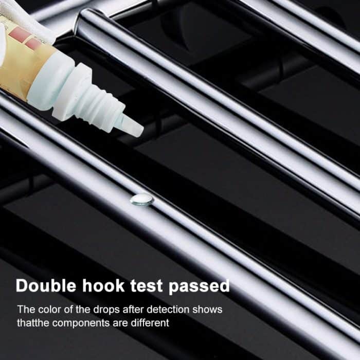 Edelstahl-Handtuchhalter, drehbarer Handtuchhalter für Badezimmer, Küche, Wandmontage, polierter Handtuchhalter, Brushed Two Poles, Brushed Three Poles, Brushed Four Poles, Brushed Five Poles, Black Brushed Four Poles, Black Brushed Five Poles – Bild 6