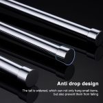 Edelstahl-Handtuchhalter, drehbarer Handtuchhalter für Badezimmer, Küche, Wandmontage, polierter Handtuchhalter, Brushed Two Poles, Brushed Three Poles, Brushed Four Poles, Brushed Five Poles, Black Brushed Four Poles, Black Brushed Five Poles – Bild 7