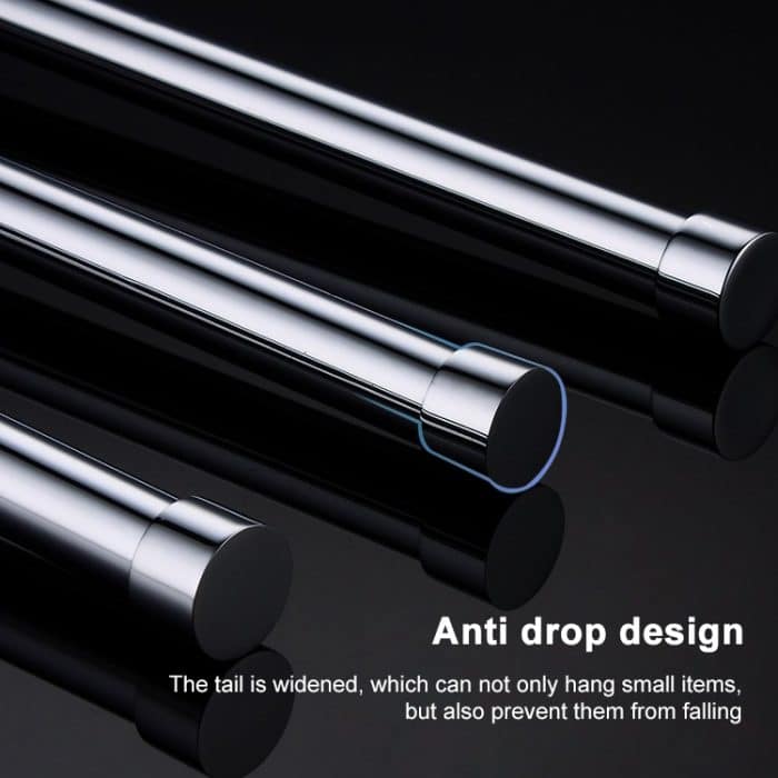 Edelstahl-Handtuchhalter, drehbarer Handtuchhalter für Badezimmer, Küche, Wandmontage, polierter Handtuchhalter, Brushed Two Poles, Brushed Three Poles, Brushed Four Poles, Brushed Five Poles, Black Brushed Four Poles, Black Brushed Five Poles – Bild 7