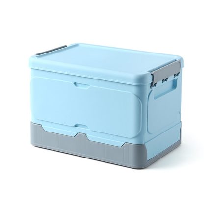 Klappbare Auto-Aufbewahrungsbox aus Kunststoff für Studentenbücher zum Sortieren von Artefakten, L, XL