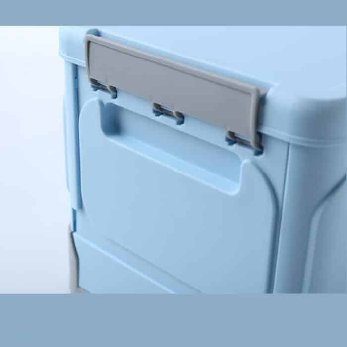 Klappbare Auto-Aufbewahrungsbox aus Kunststoff für Studentenbücher zum Sortieren von Artefakten, L, XL – Bild 8