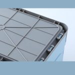 Klappbare Auto-Aufbewahrungsbox aus Kunststoff für Studentenbücher zum Sortieren von Artefakten, L, XL – Bild 9