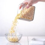 Haushalts-Grobkorn-transparentes versiegeltes Glas, Lebensmittelqualität, Vorratsglas, Trockenfrüchte-Snack-Vorratsglas mit Deckel, 700ml, 1100ml, 1500ml – Bild 7