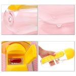 600 ml Kunststoff-Wasserflasche mit täglichem Pillendosen-Organizer für Trinkflaschen – Bild 2